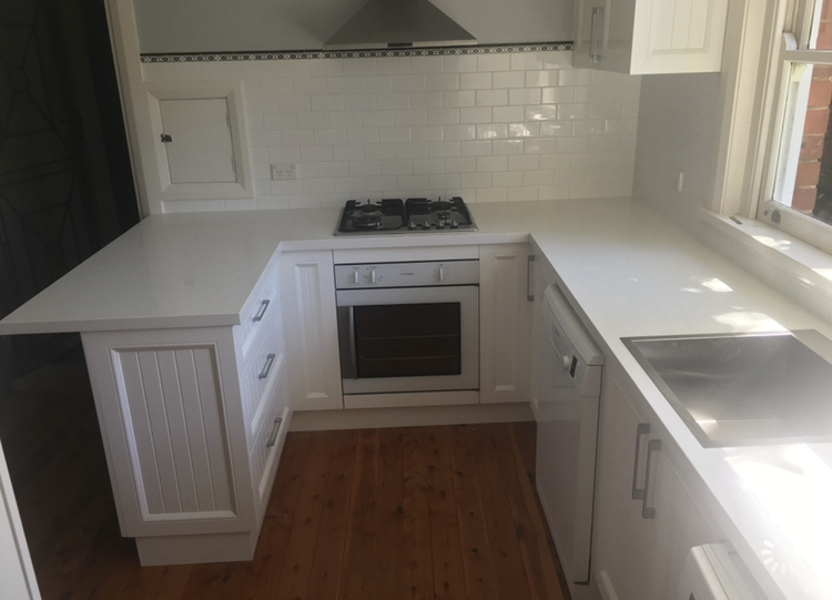 Caesarstone Pure White benchtop SCY Top Stone Sydney